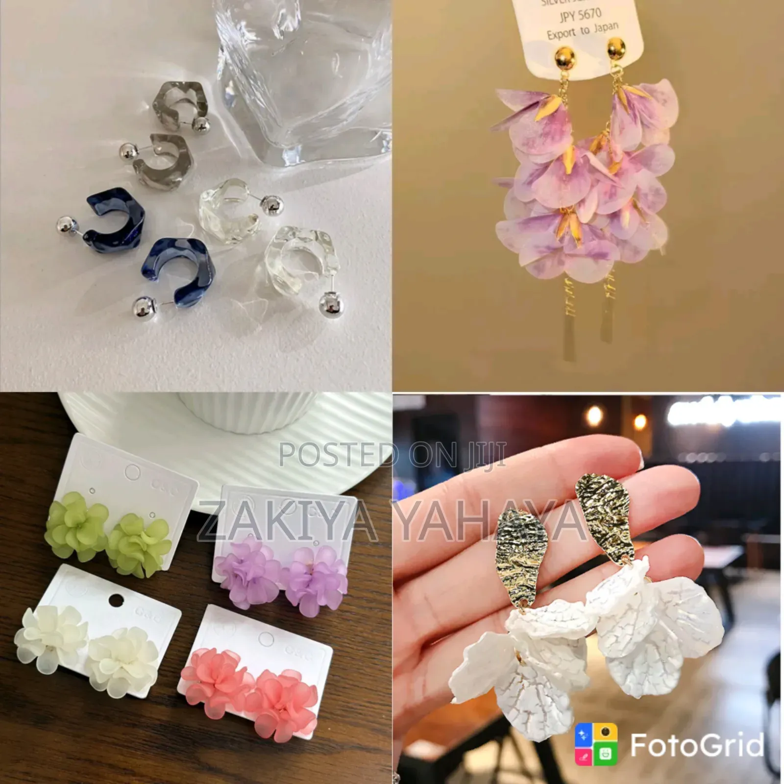 Earrings Available for Wholesale and Retail