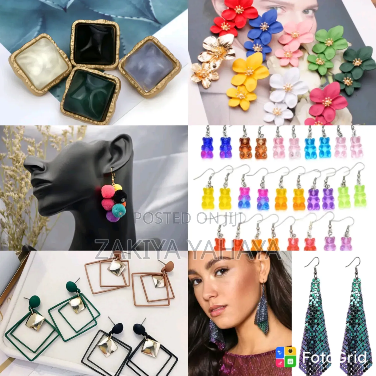 Earrings Available for Wholesale and Retail