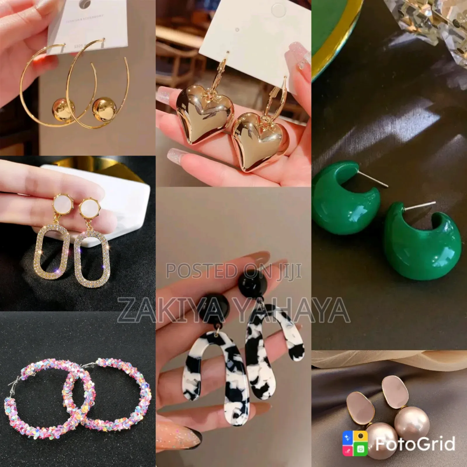 Earrings Available for Wholesale and Retail