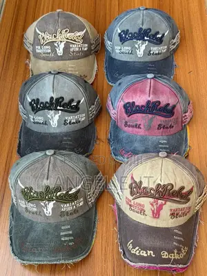 Vintage Washed Baseball Caps Available (Location: Adum Kumasi)