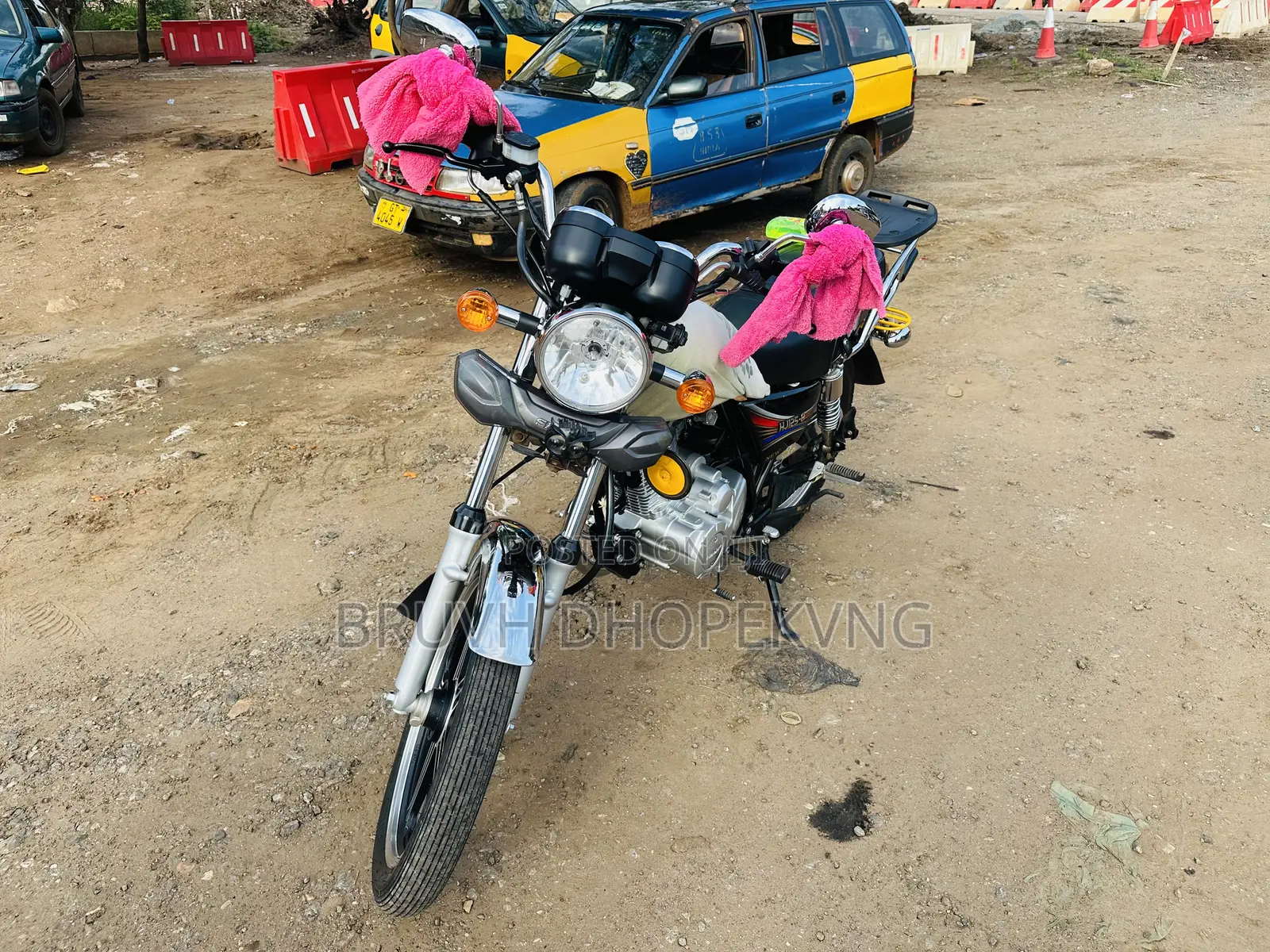 New Haojue HJ125-8K 2026 Black