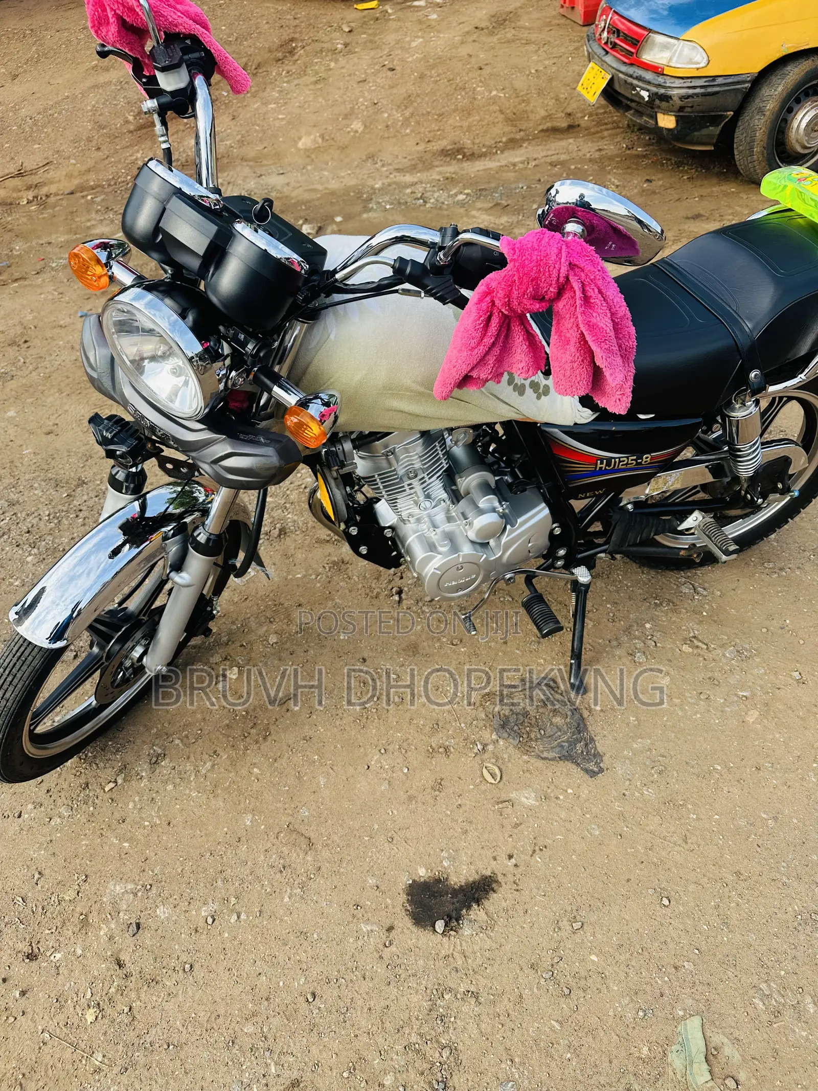 New Haojue HJ125-8K 2026 Black