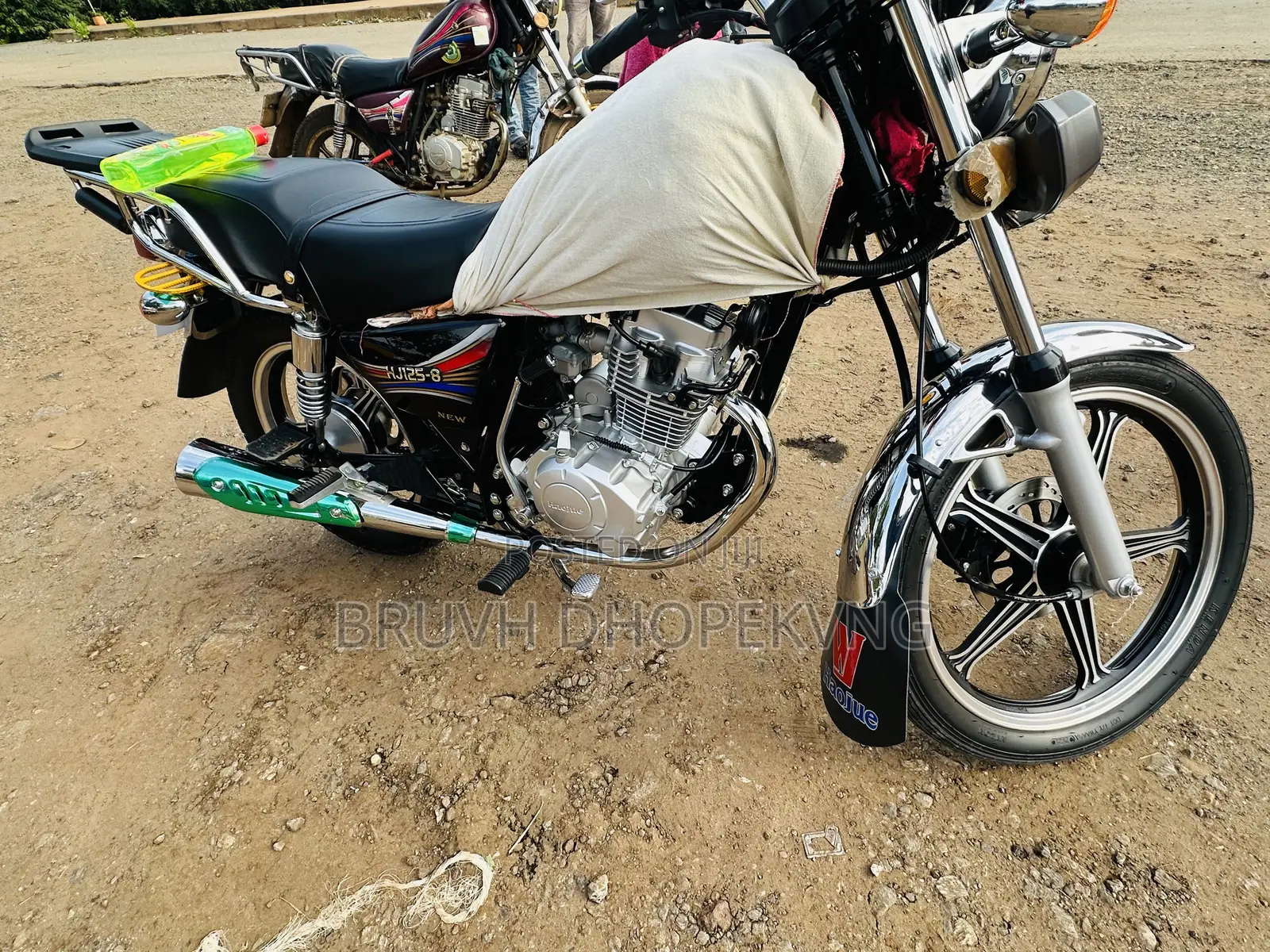New Haojue HJ125-8K 2026 Black