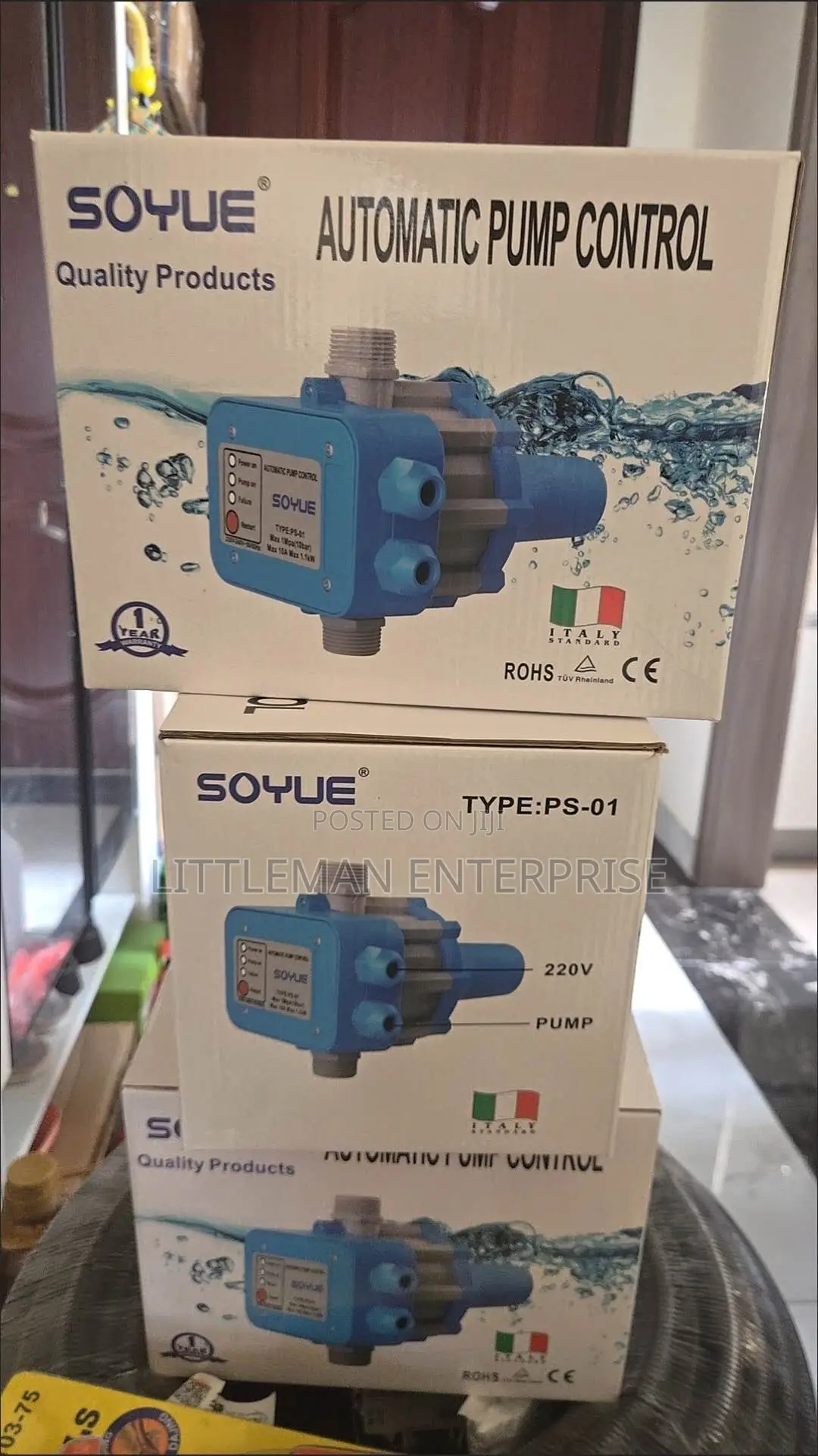 Water Pump Booster Easy Press