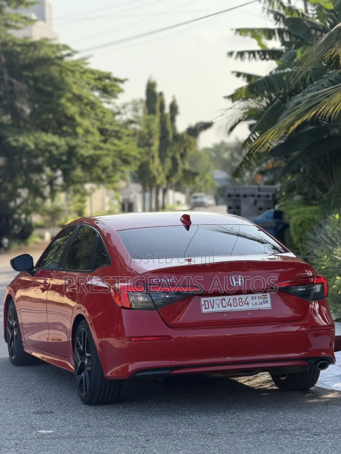 Honda Civic Sport CVT 2023 Red