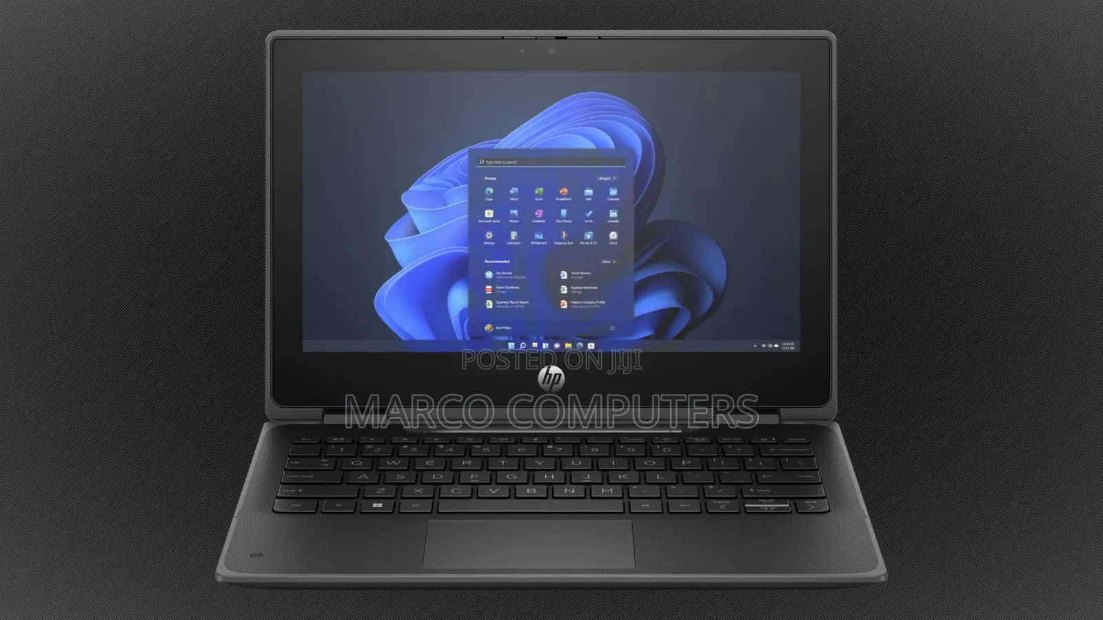 Laptop HP 8GB Intel SSD 256GB