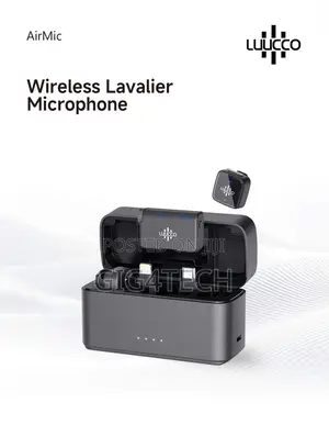 Luucco Airmic Lavalier Wireless Microphone for Camera and Smartphone