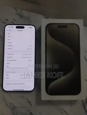 Apple iPhone 15 Pro Max 256 GB Silver