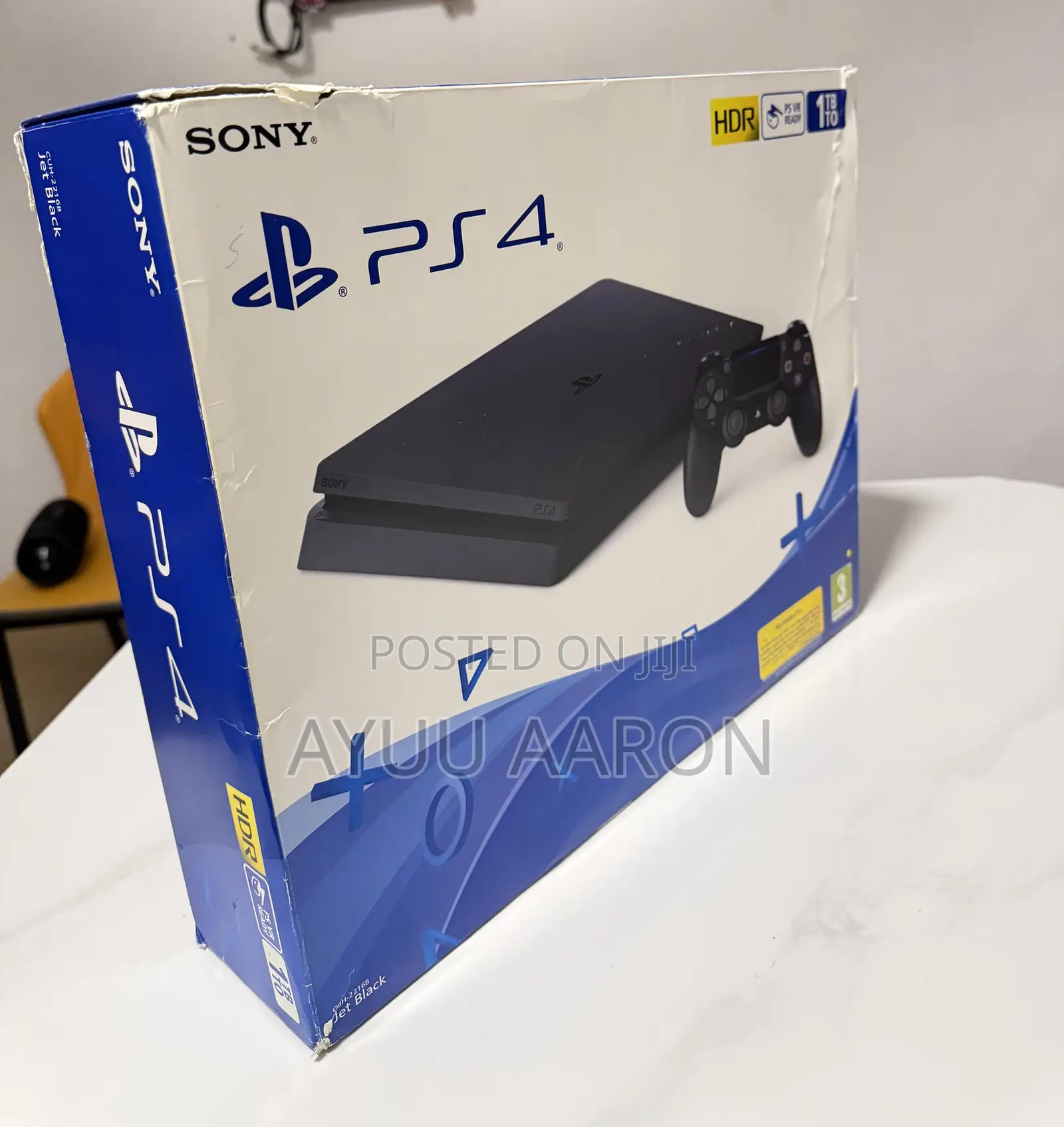 Brand New Ps4 Slim 1tb With Two Free Original Controllers and Games