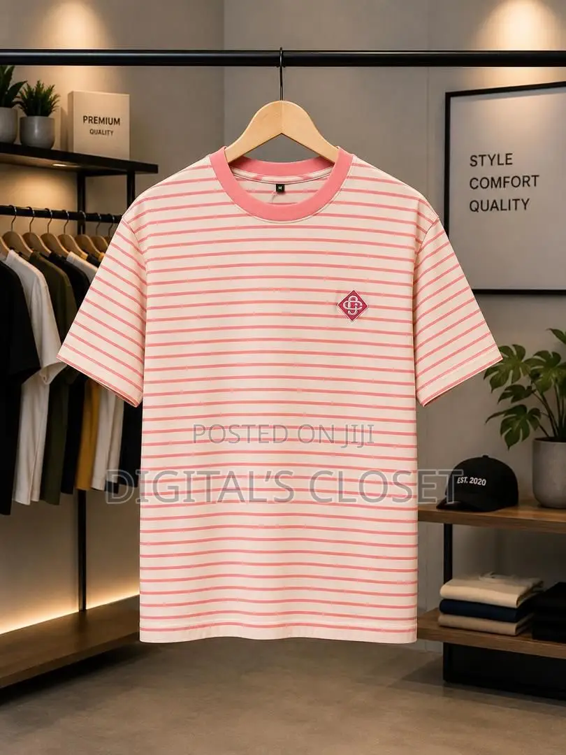 Stripped Round Necks in Sizes