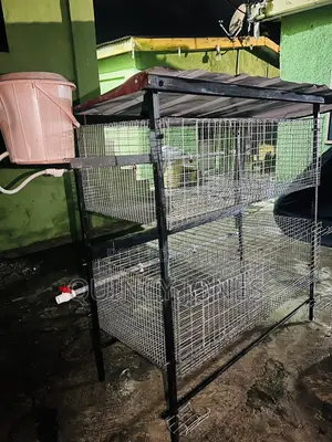 4unit Cage With a Water System