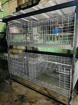 4unit Cage With a Water System