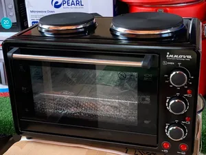 Innova Durable Electric Oven With 2burner Hotplate 30 Litres