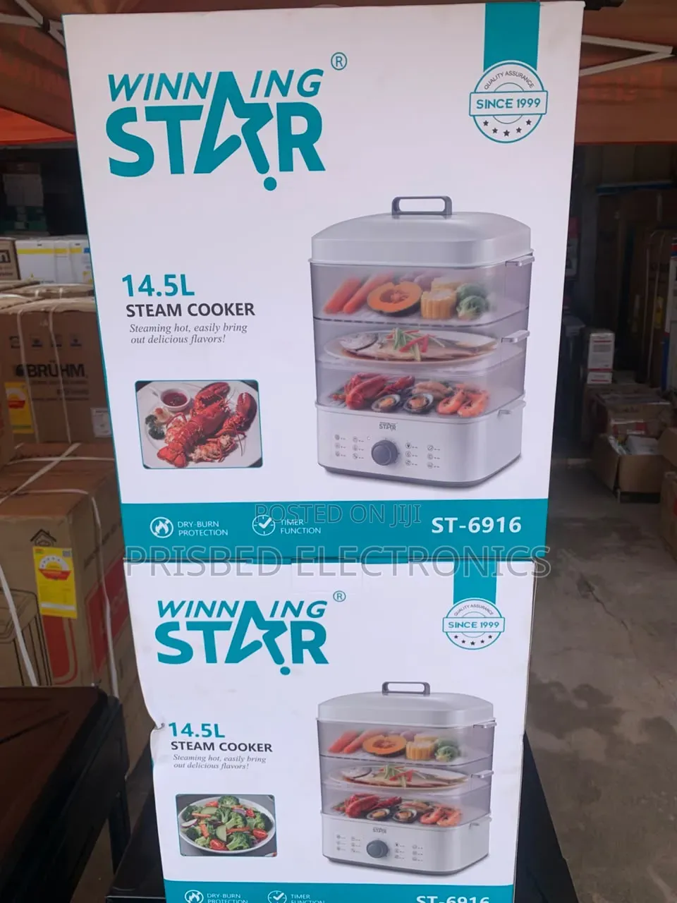 Winning Star 14.5 Litres Steam Cooker