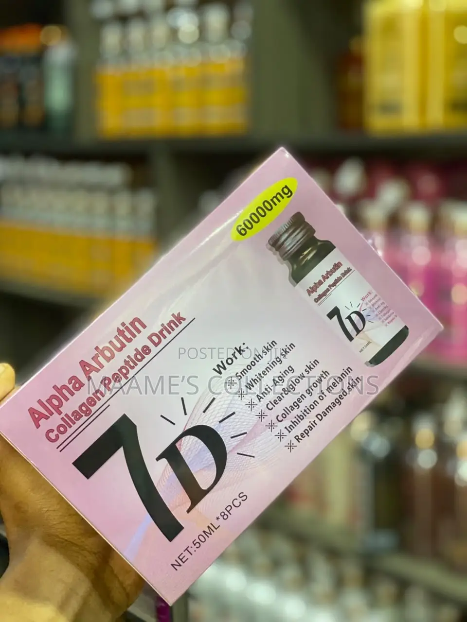 7d Alpha Arbutin Collagen Peptide Drink (8pcs)