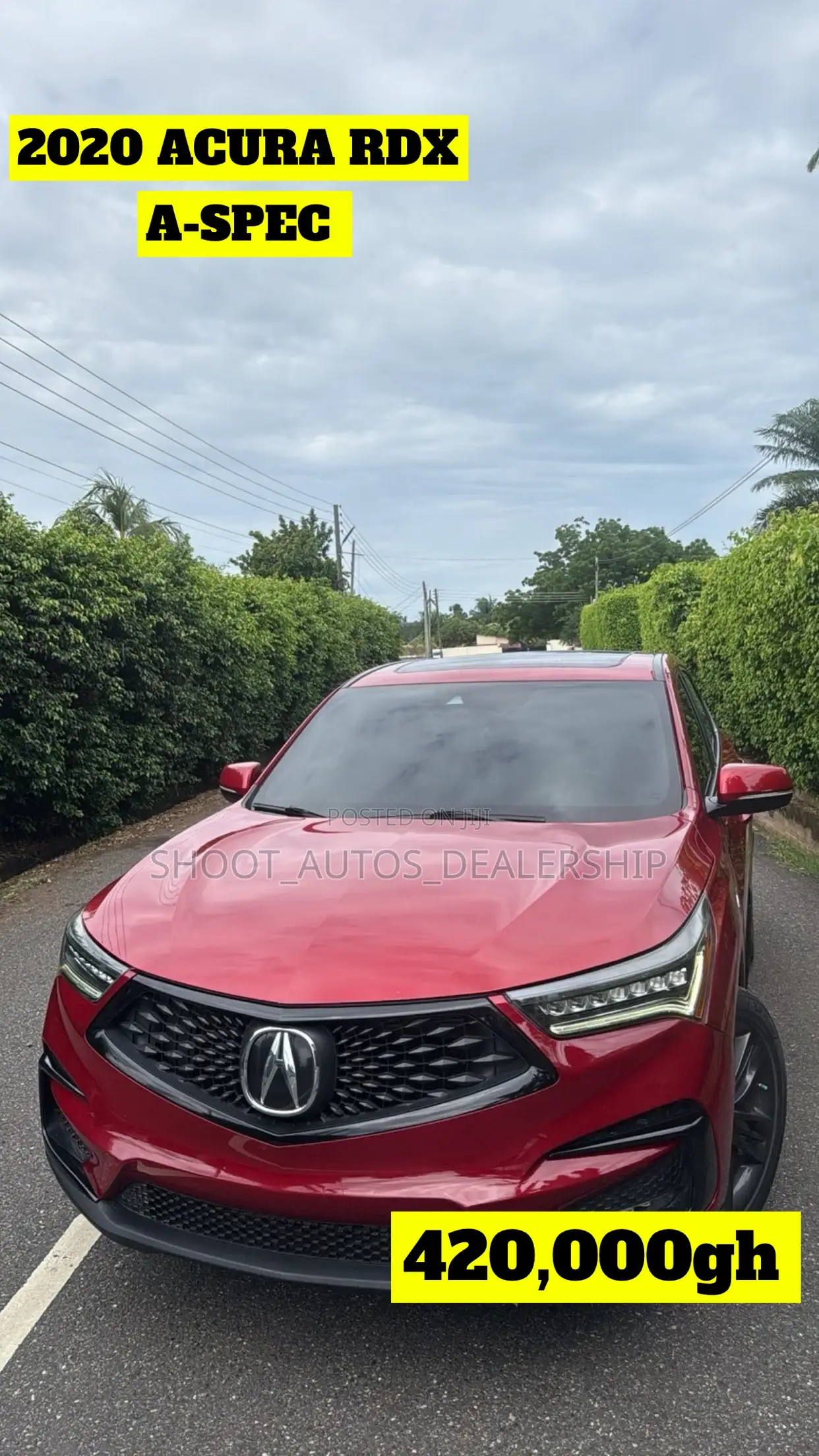 Acura RDX 2020 Red