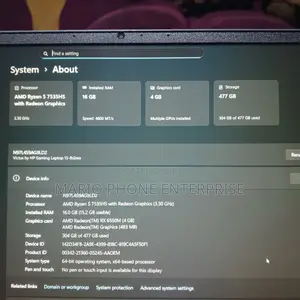 Laptop HP Victus 15 16GB AMD Ryzen 5 SSD 512GB