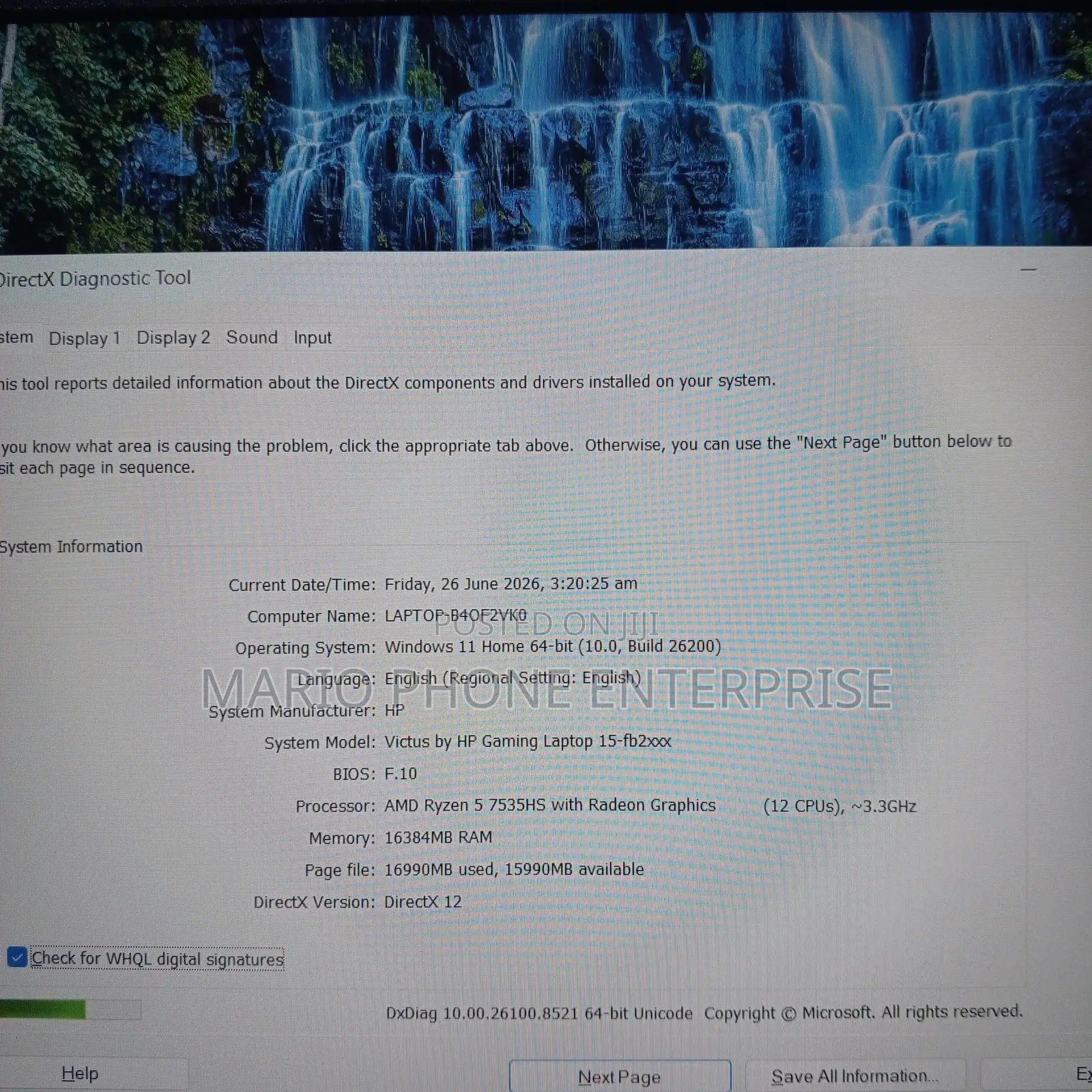 Laptop HP Victus 15 16GB AMD Ryzen 5 SSD 512GB