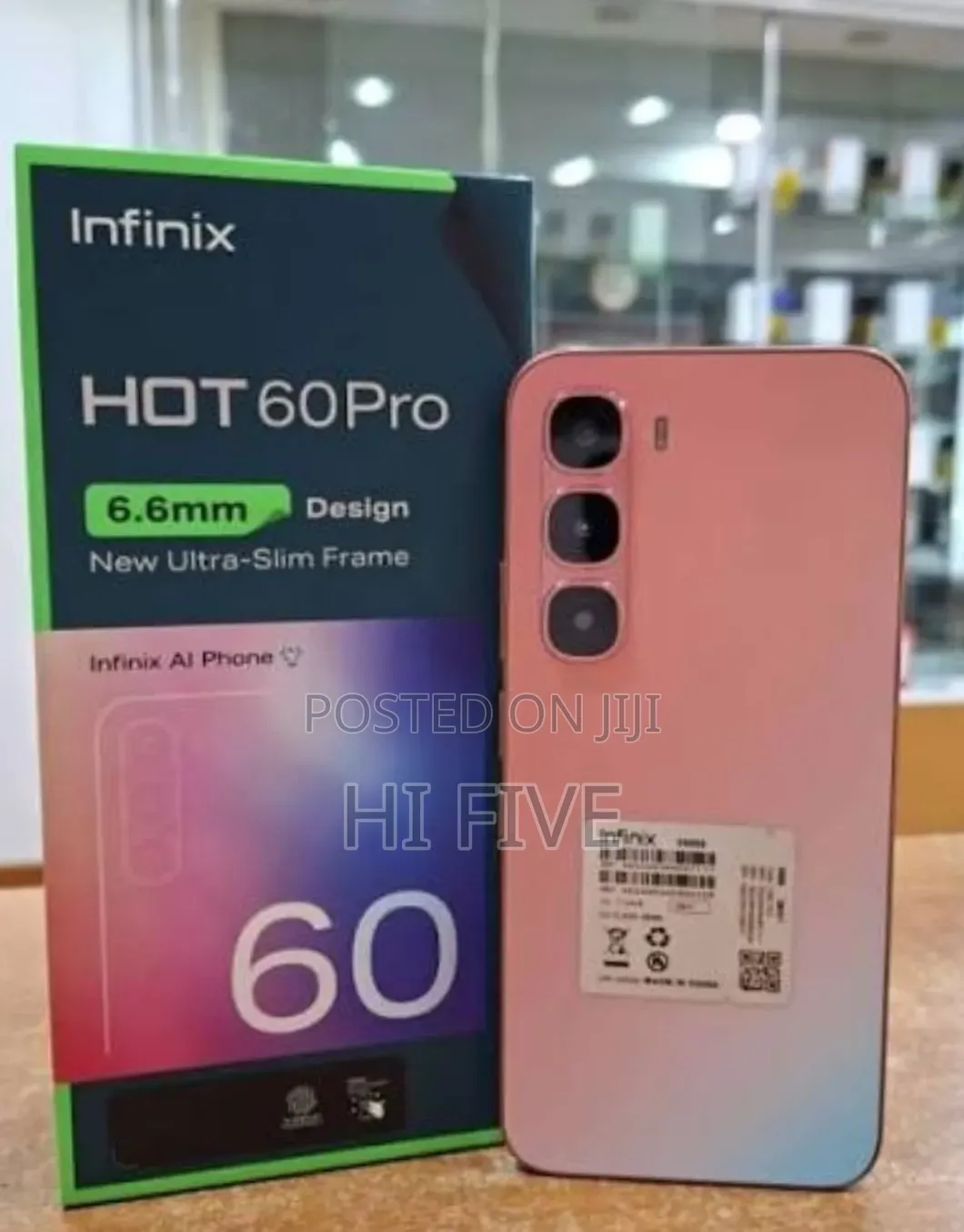 New Infinix Hot 60 Pro 256 GB Black