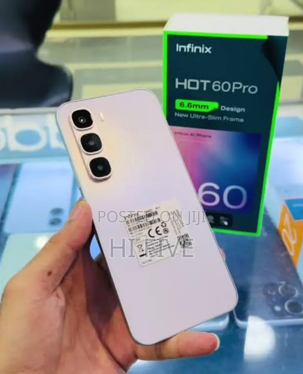 New Infinix Hot 60 Pro 256 GB Black
