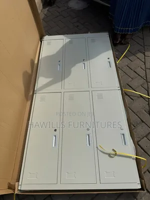 6 - Locker Storage Cabinet