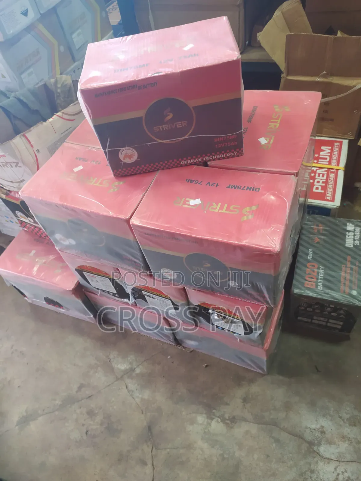 All Types of Striver Car Batteries With Warranty