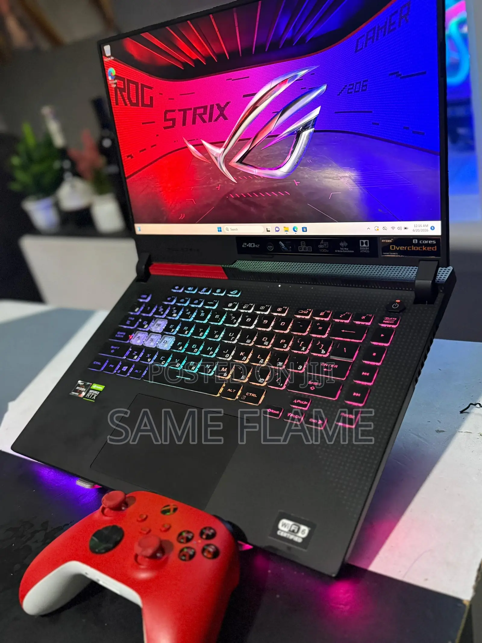 Laptop Asus ROG Strix SCAR Edition 16GB AMD Ryzen 9 SSD 512GB