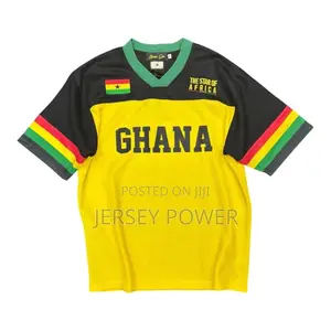 Ghana Black and Yellow Jersey
