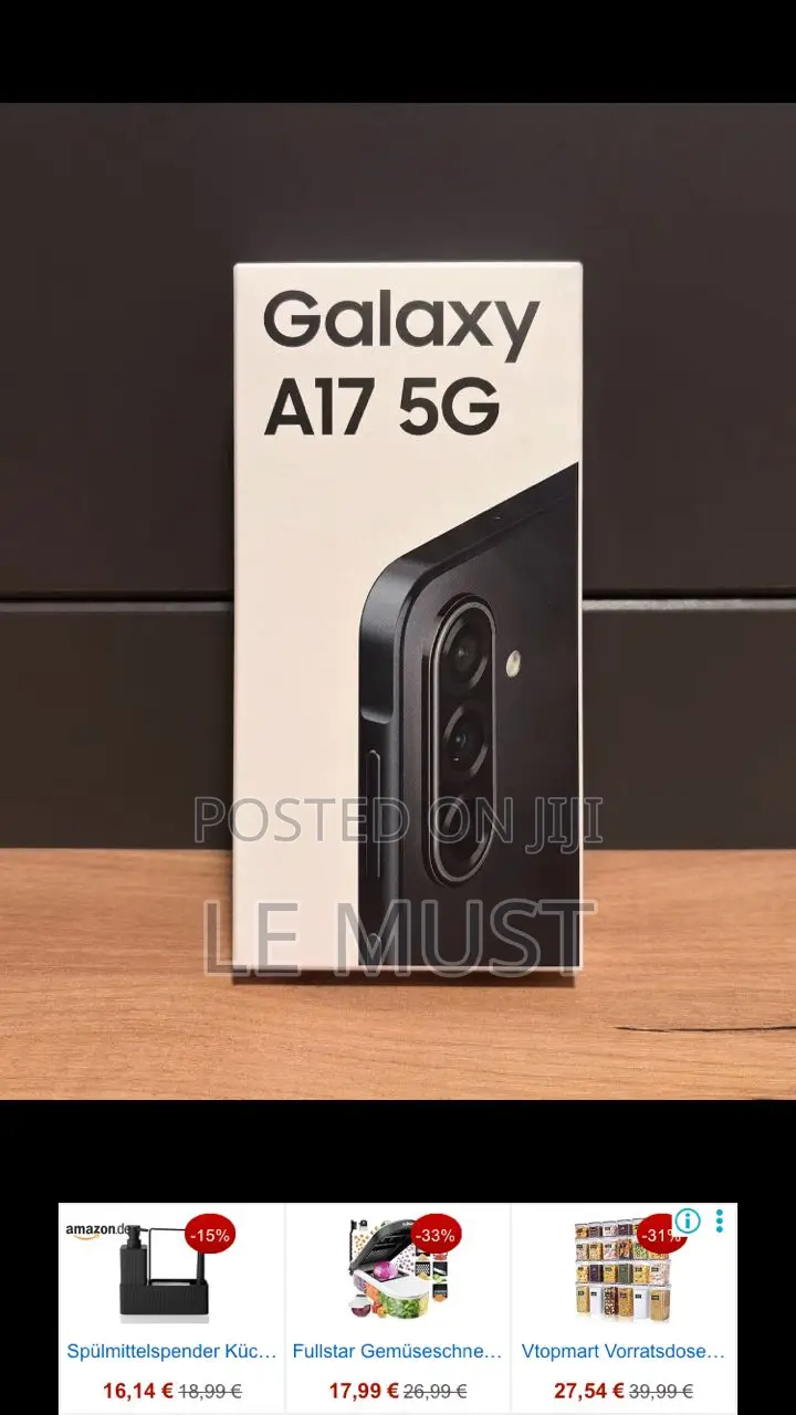 New Samsung Galaxy A17 5G 256 GB Black