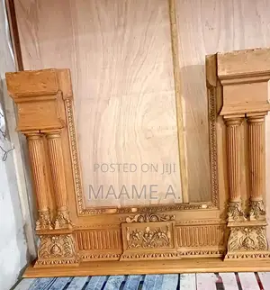 Fire Place Made With Oak Wood