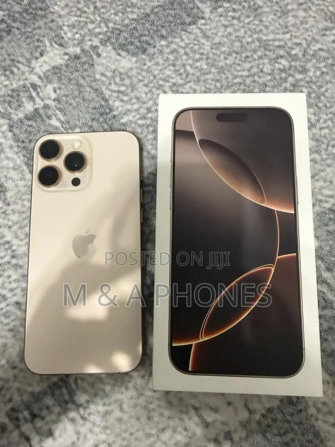 New Apple iPhone 16 Pro Max 256 GB Gold