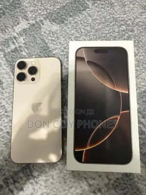 New Apple iPhone 16 Pro Max 256 GB Gold