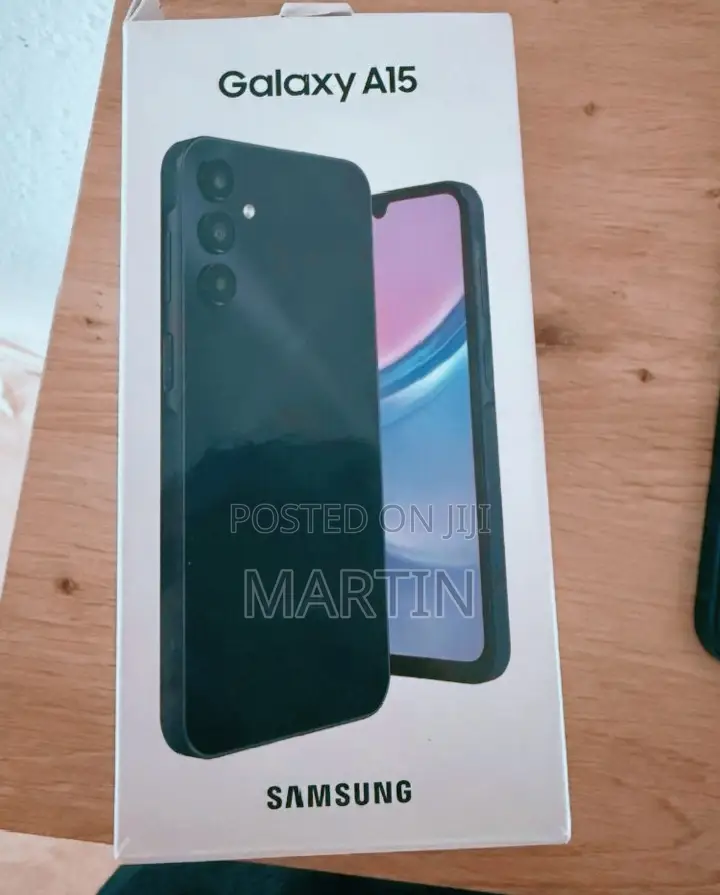 New Samsung Galaxy A15 5G 256 GB Black