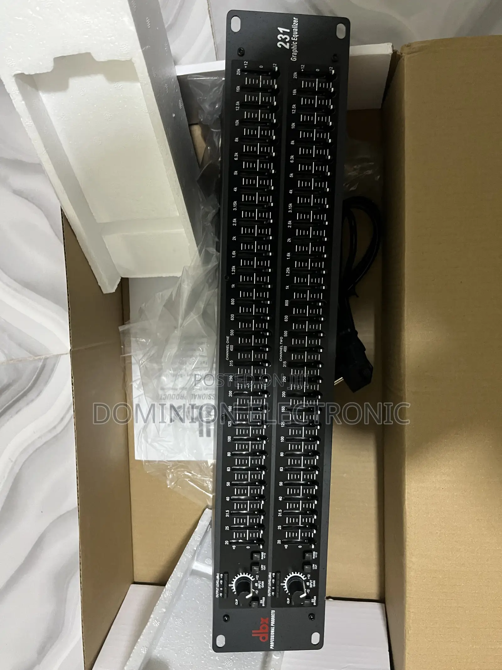 DBX Double Equalizer