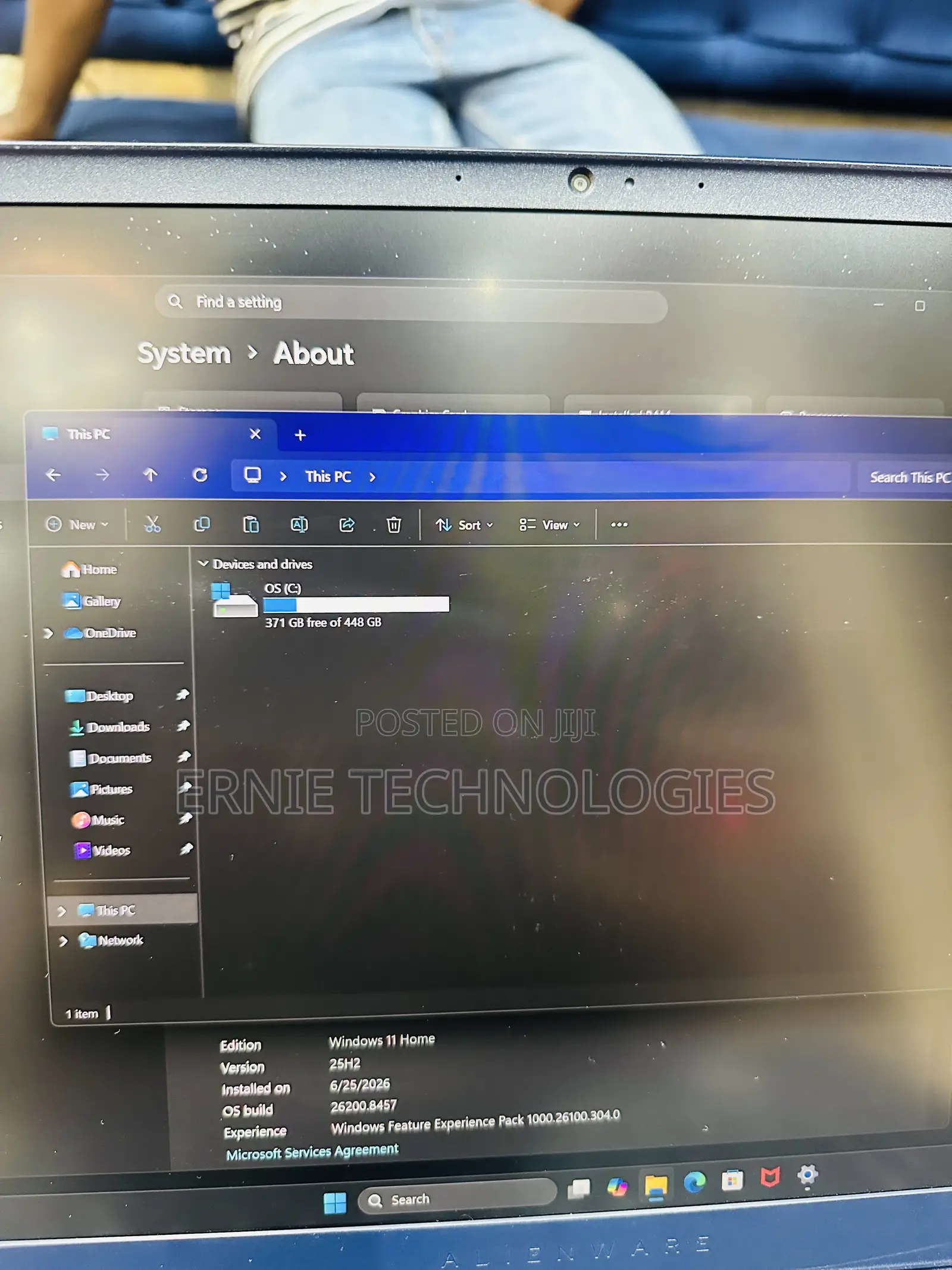 Laptop Dell 16GB Intel Core Ultra 7 SSD 512GB