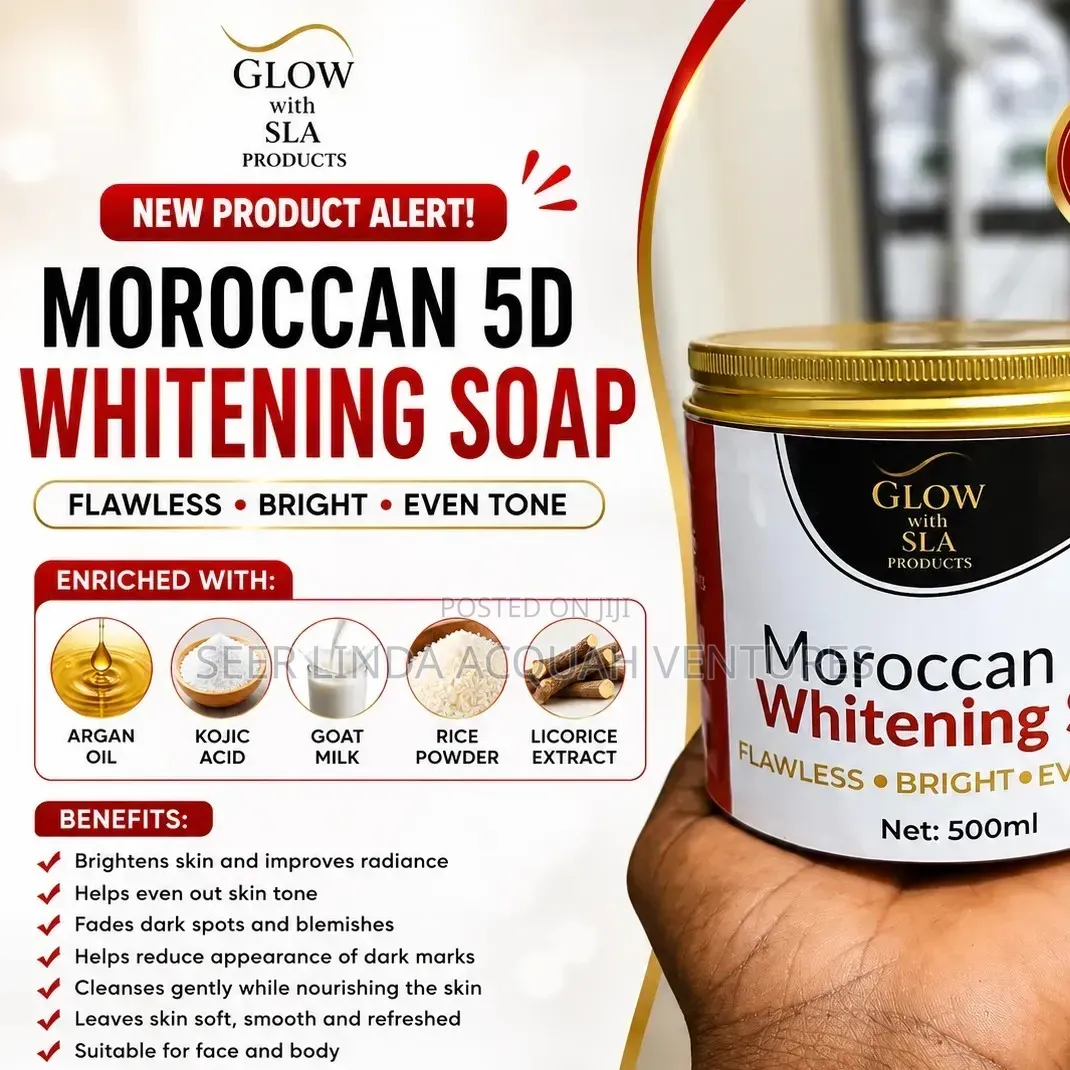 Moroccan 5d Whitening Soap
