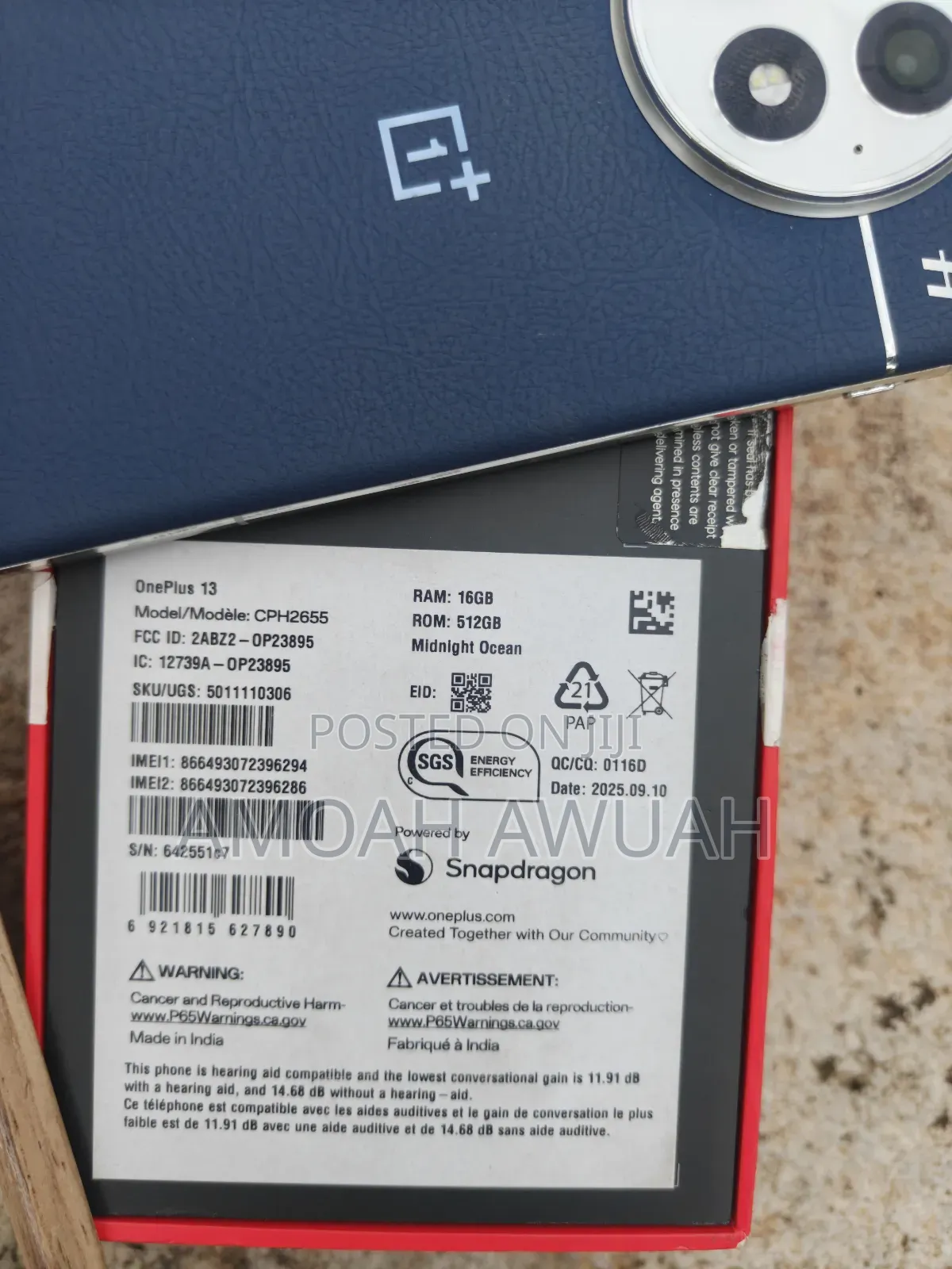 OnePlus 13 512 GB Blue