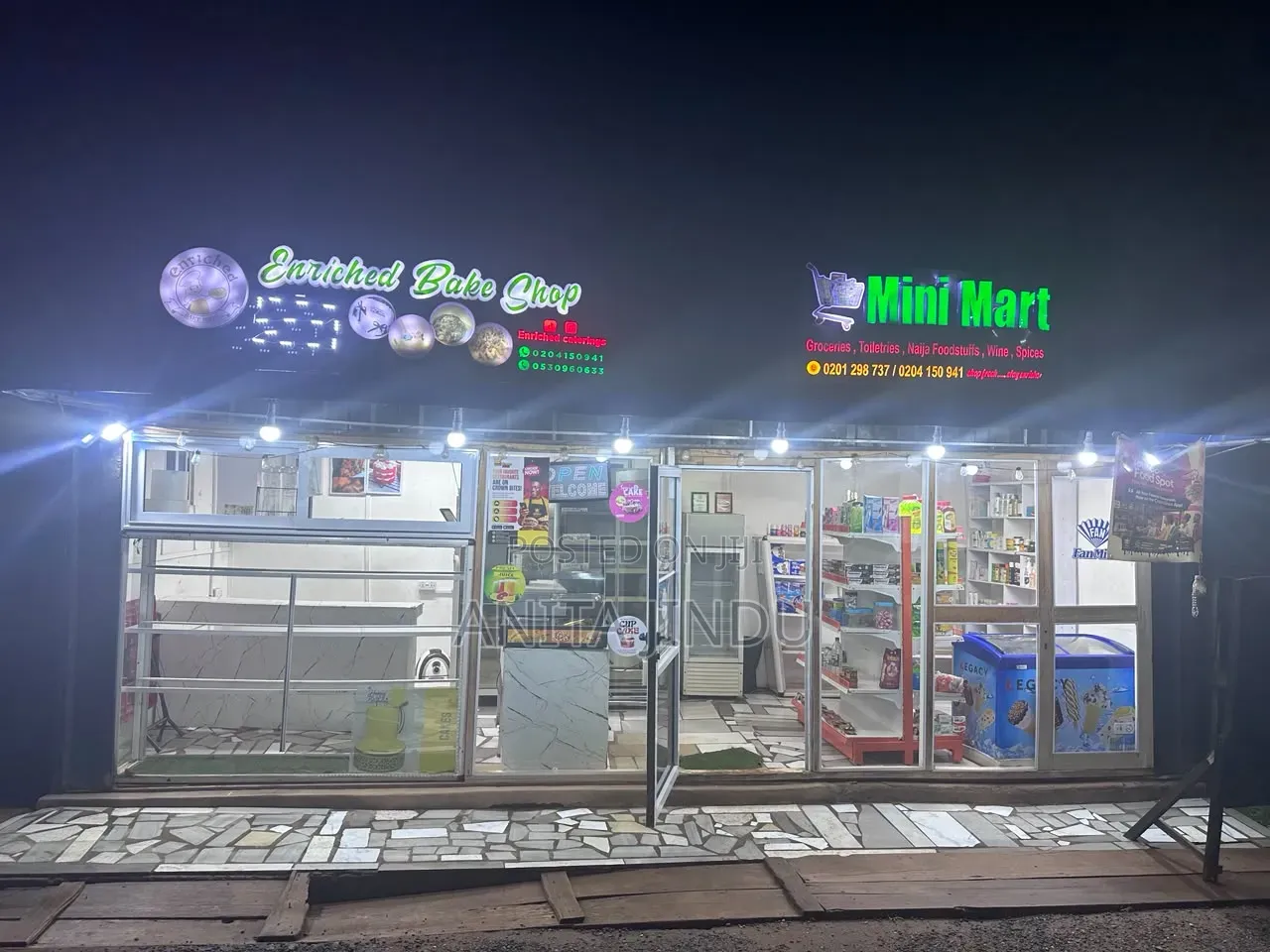 Large Container Shop for Sale