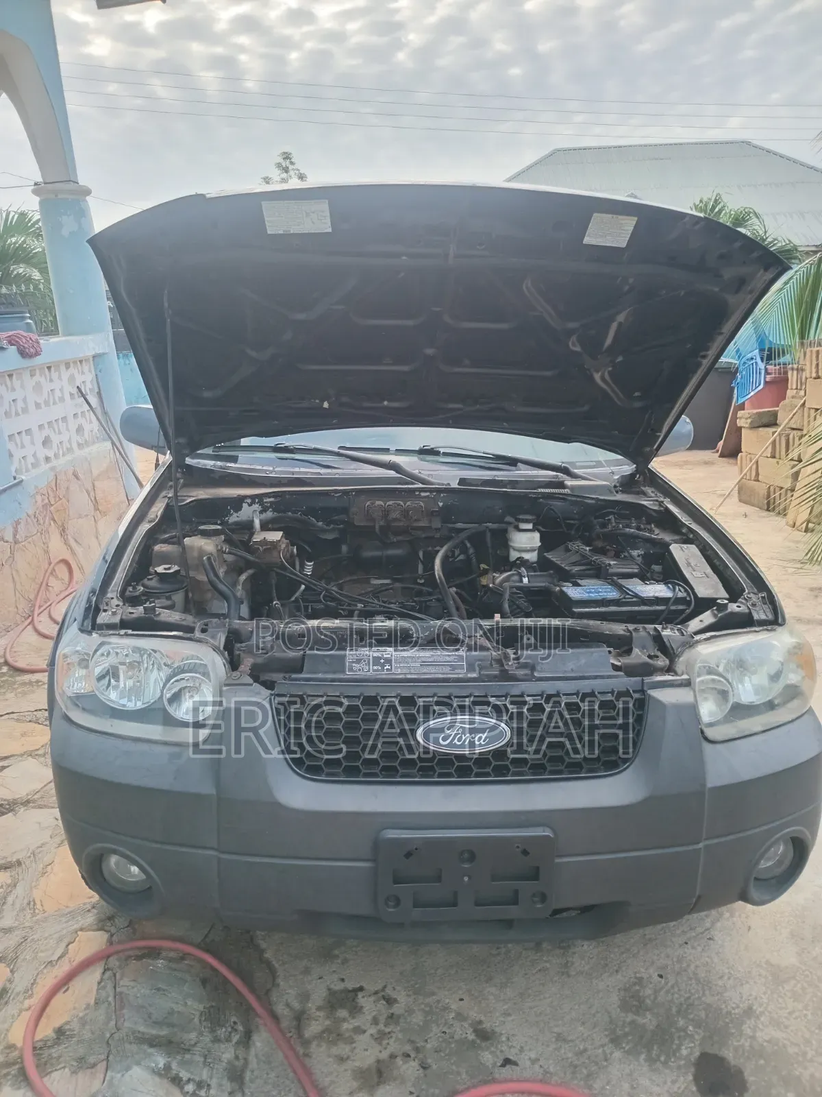 Ford Escape Hybrid 2007 Black