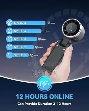 Turbo Mini Hand-Fans