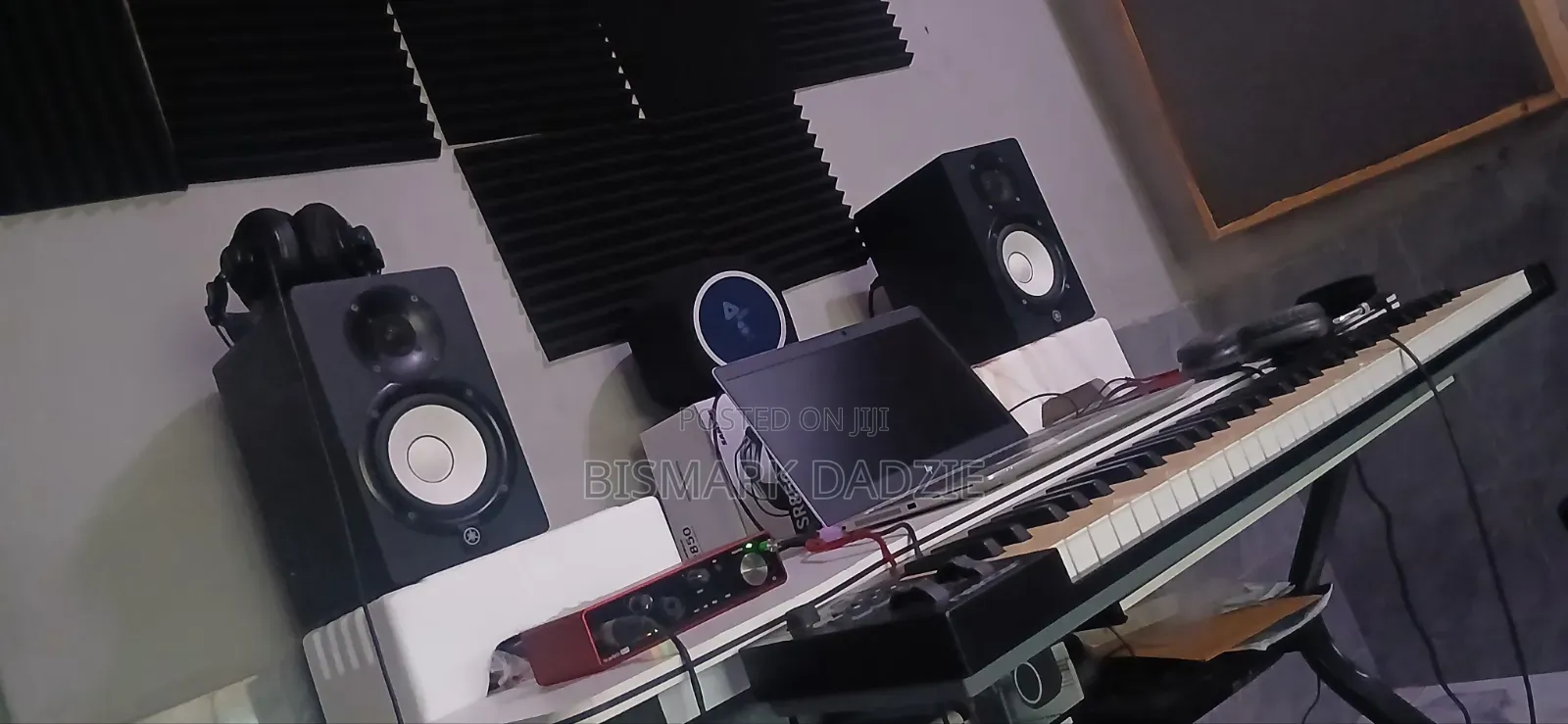 Full Studio Setup,Yamaha,Scarlet,Gaming Table and Chair
