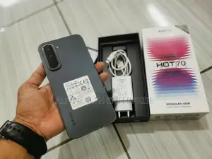 New Infinix Hot 70 128 GB Black