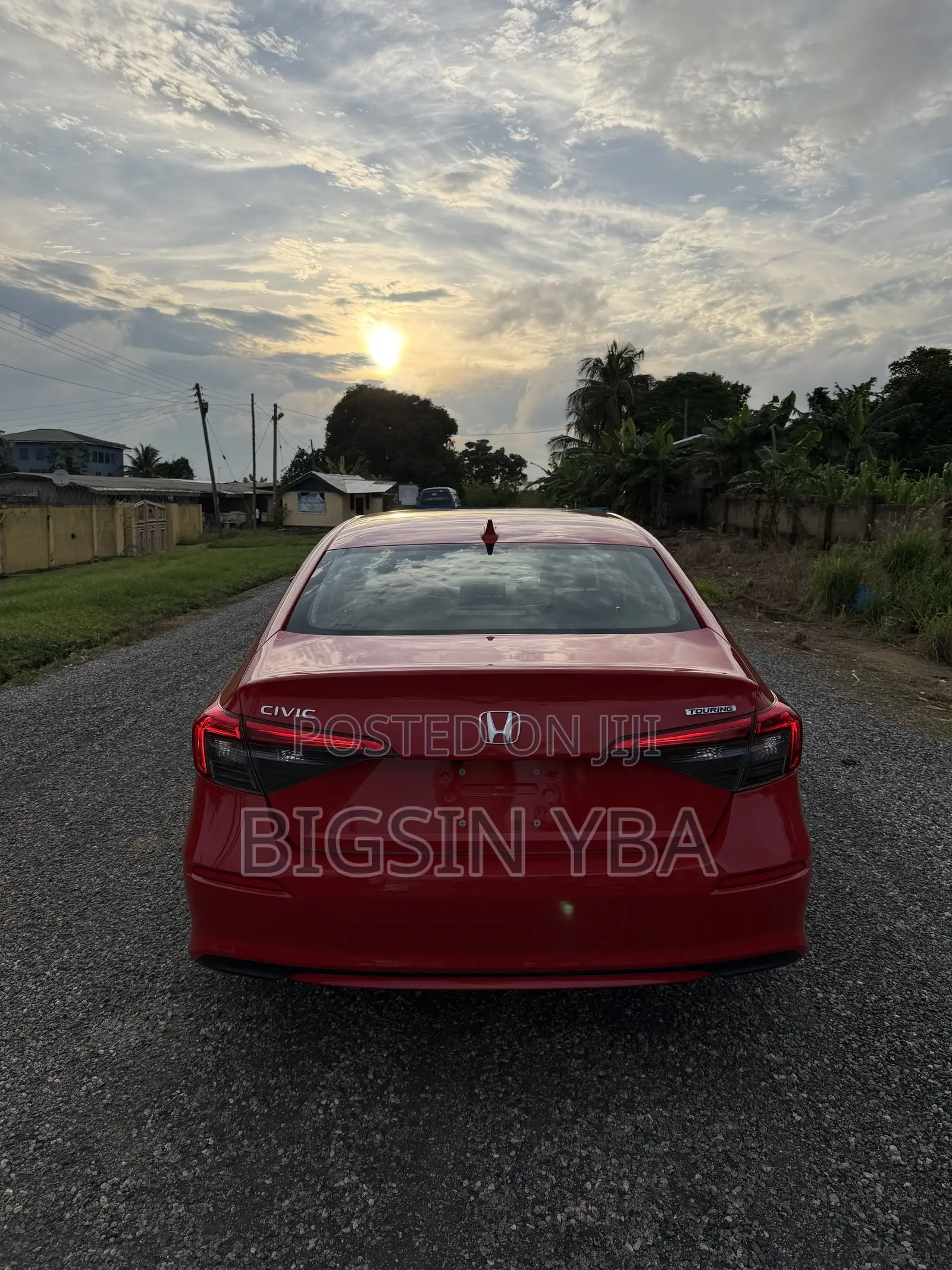 Honda Civic Touring CVT 2024 Red