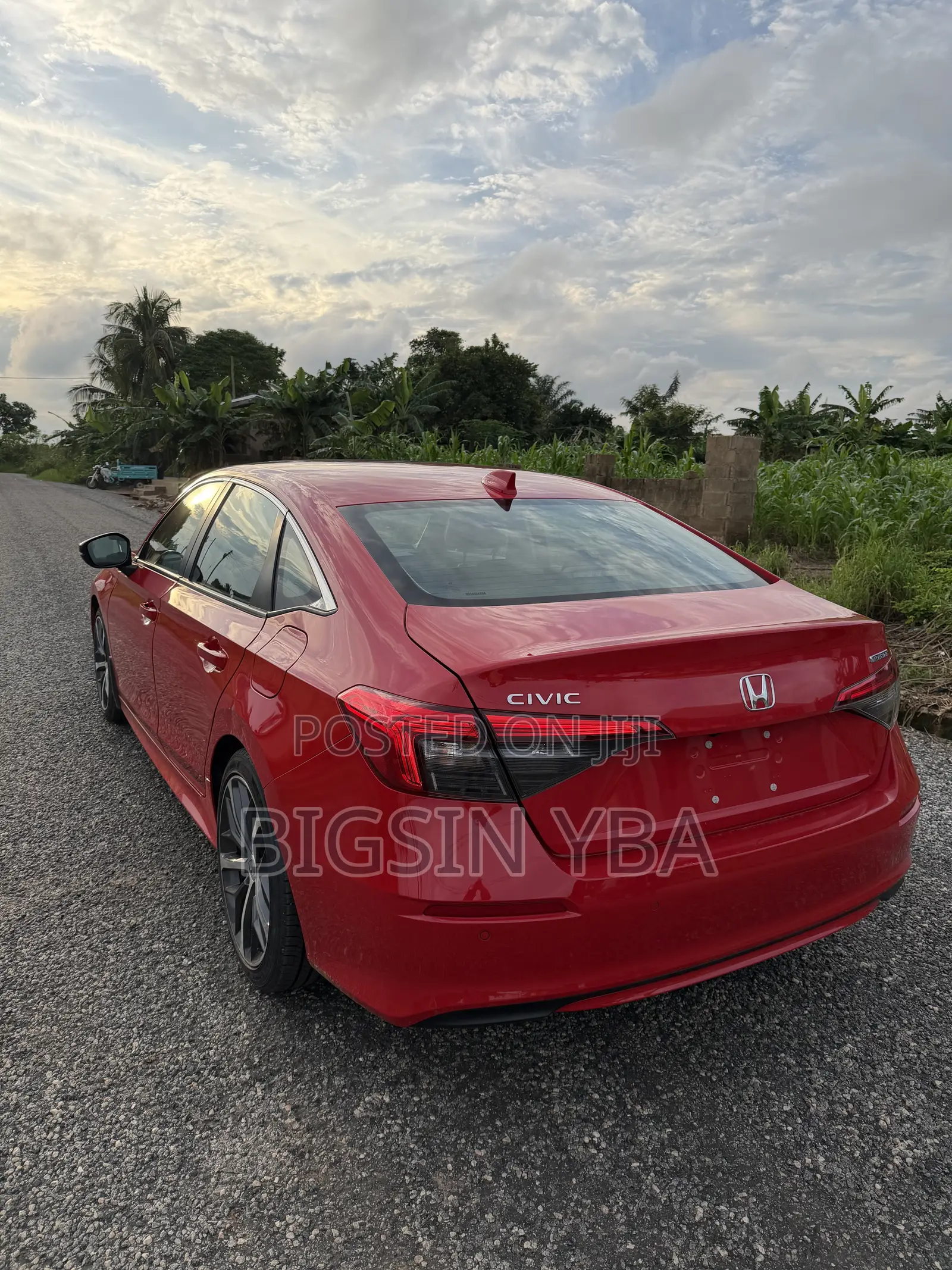 Honda Civic Touring CVT 2024 Red