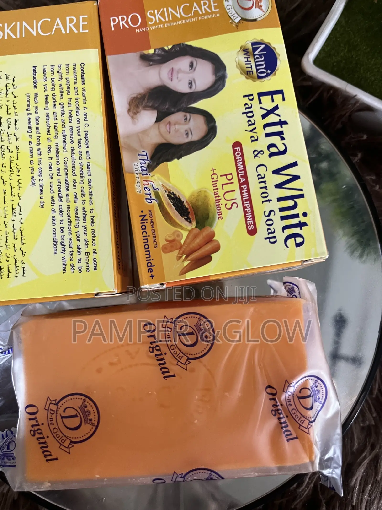 Nano Extra White(Papaya and Carrot Soap)