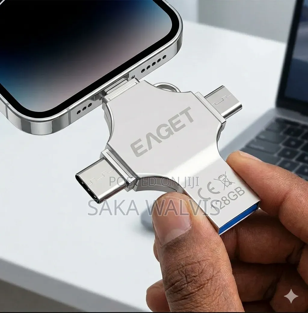 128gb Eaget 4in1 Pendrive for iPhones Android