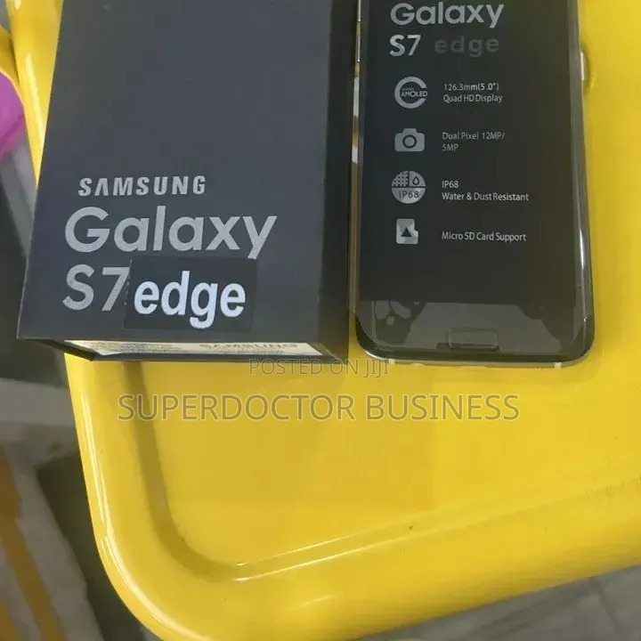 New Samsung Galaxy S6 edge 32 GB Black