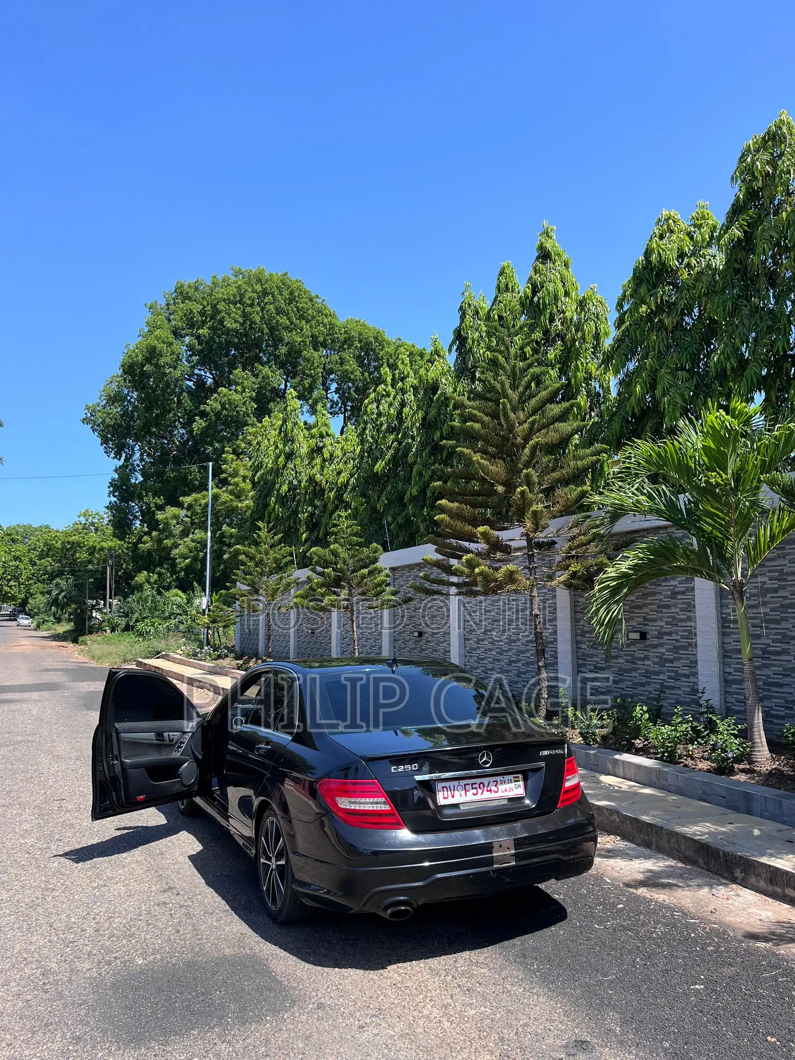 Mercedes-Benz C250 2014 Black