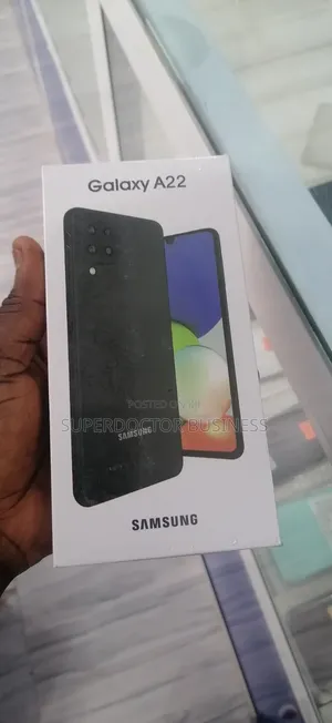 New Samsung Galaxy A22 128 GB Black