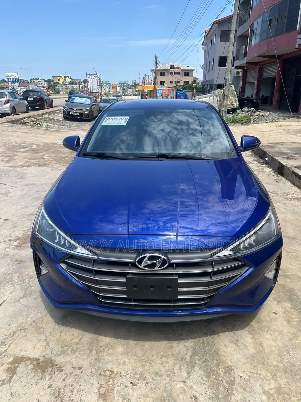Hyundai Elantra Limited Sedan FWD (2.0L 4cyl 6A) 2017 Blue